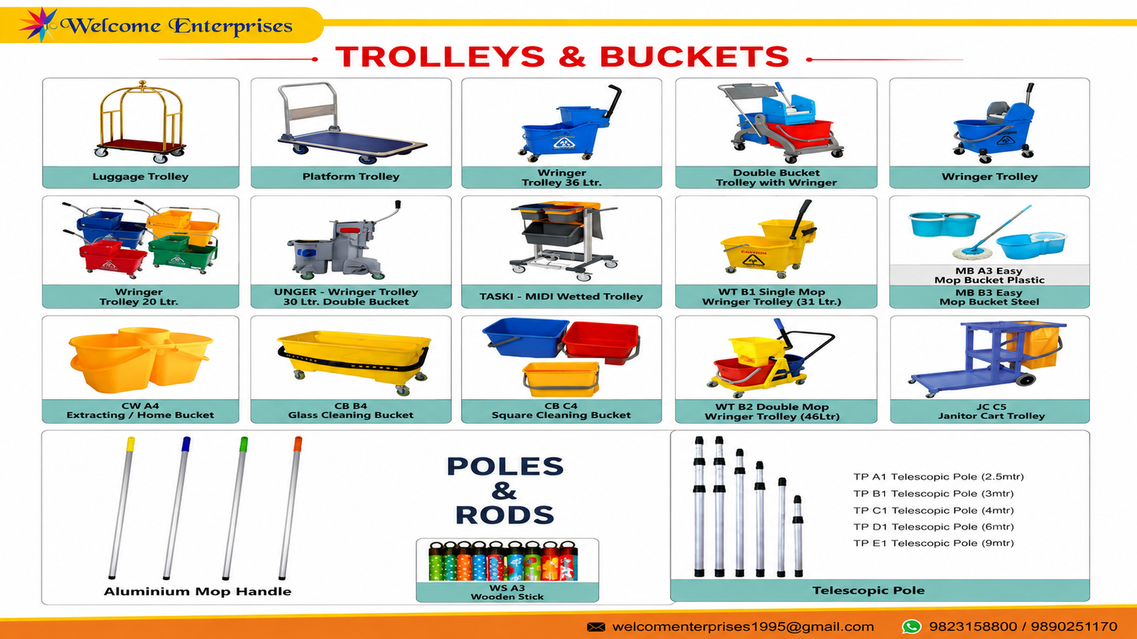 Trolleys & Buckets